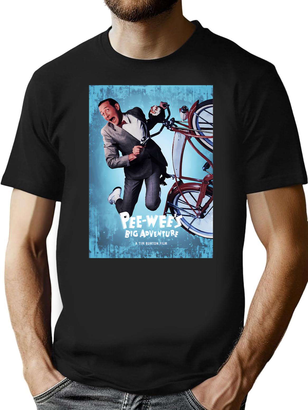 80s Funny Movie Vintage T-Shirt - Retro Graphic Casual Tee - Black
