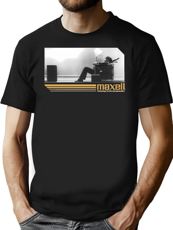 80x27 S Retro Cassette Ad Classic T Shirt - Black