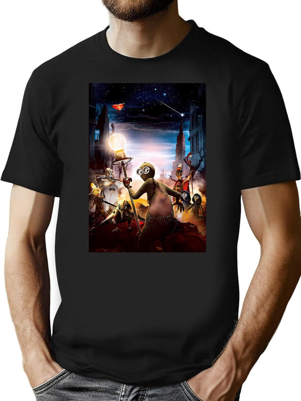 9 Movie Fanart T-Shirt - Retro Graphic Tee for Men & Women - Black