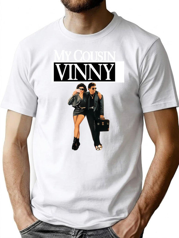 90s Movie Funny Vintage T-Shirt - Retro Graphic Casual Tee - White