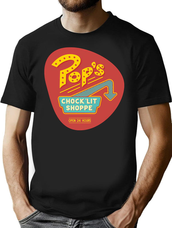 A Place To Ketchup... T-Shirt - Retro Graphic Tee for Men & Women - Black
