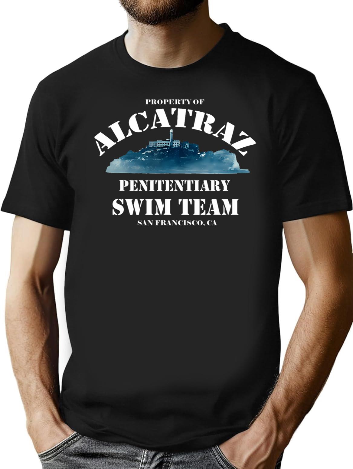 Alligator Alcatraz (31) Black T-Shirt - Black