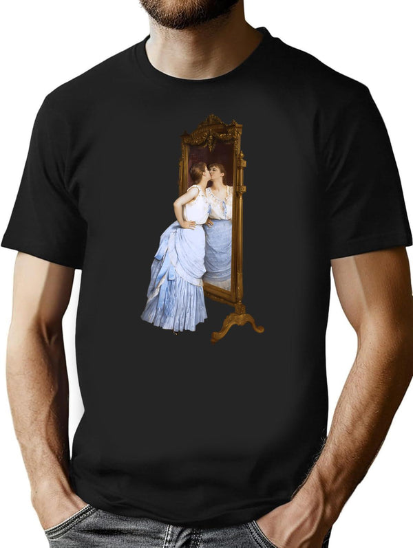 Auguste Toulmouche - The Mirror Vanity T-Shirt - Black