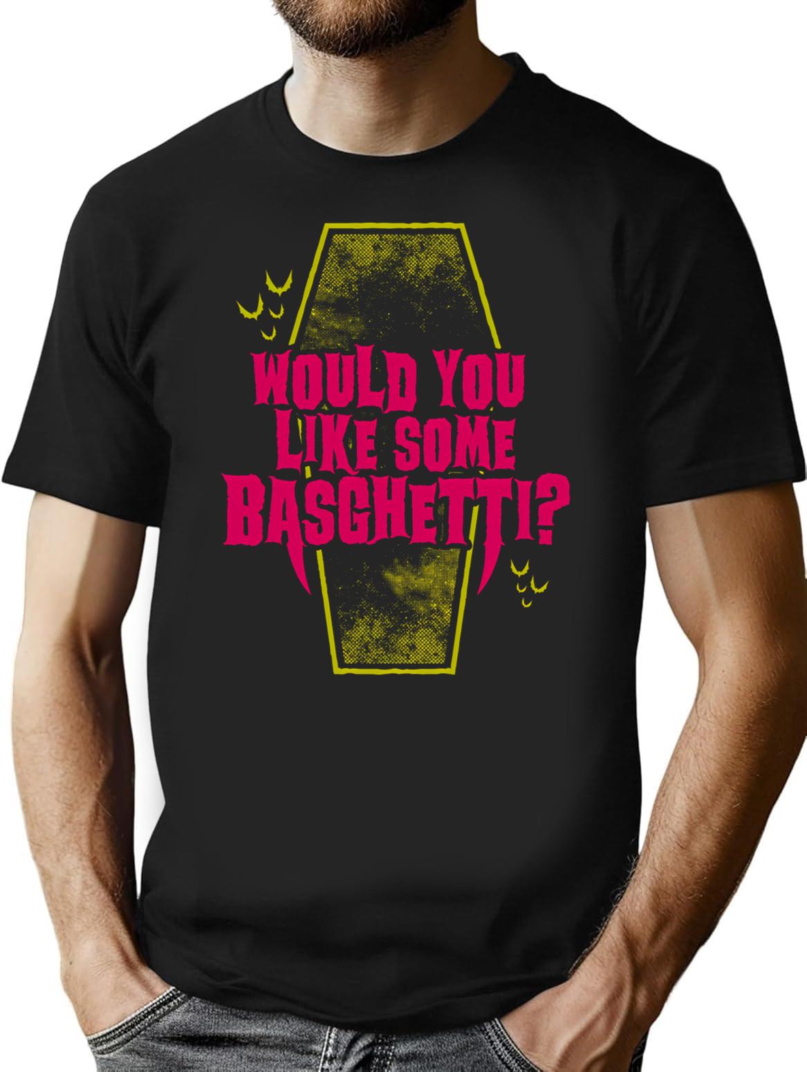 Basghetti - Funny Goth Vampire Quote T-Shirt - Black