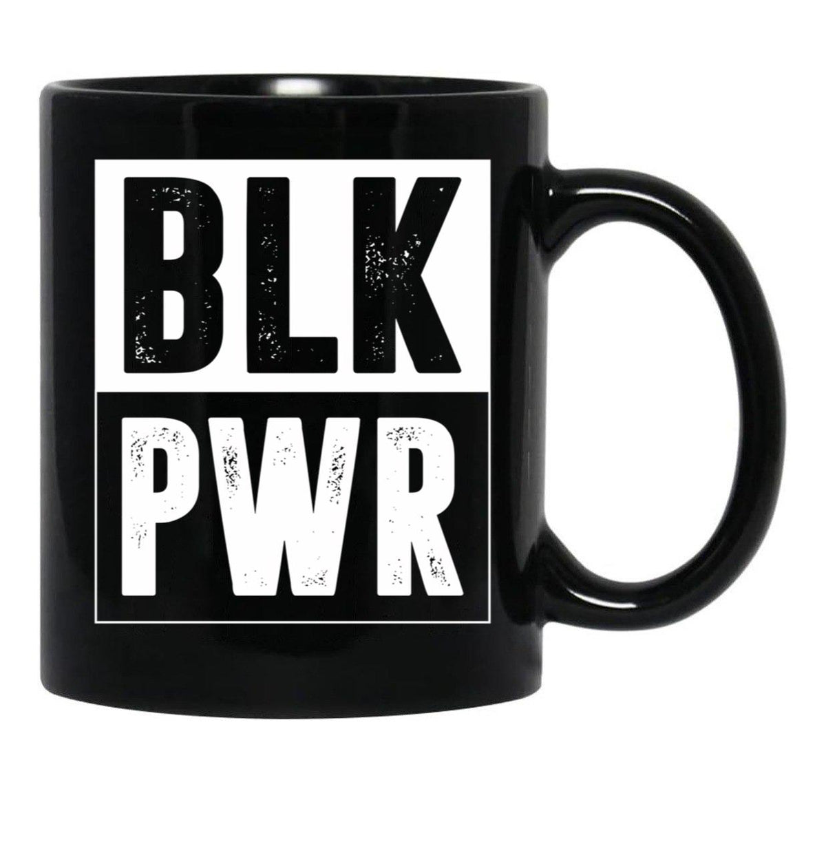 Black Power (2) Black Coffee Mug - Black