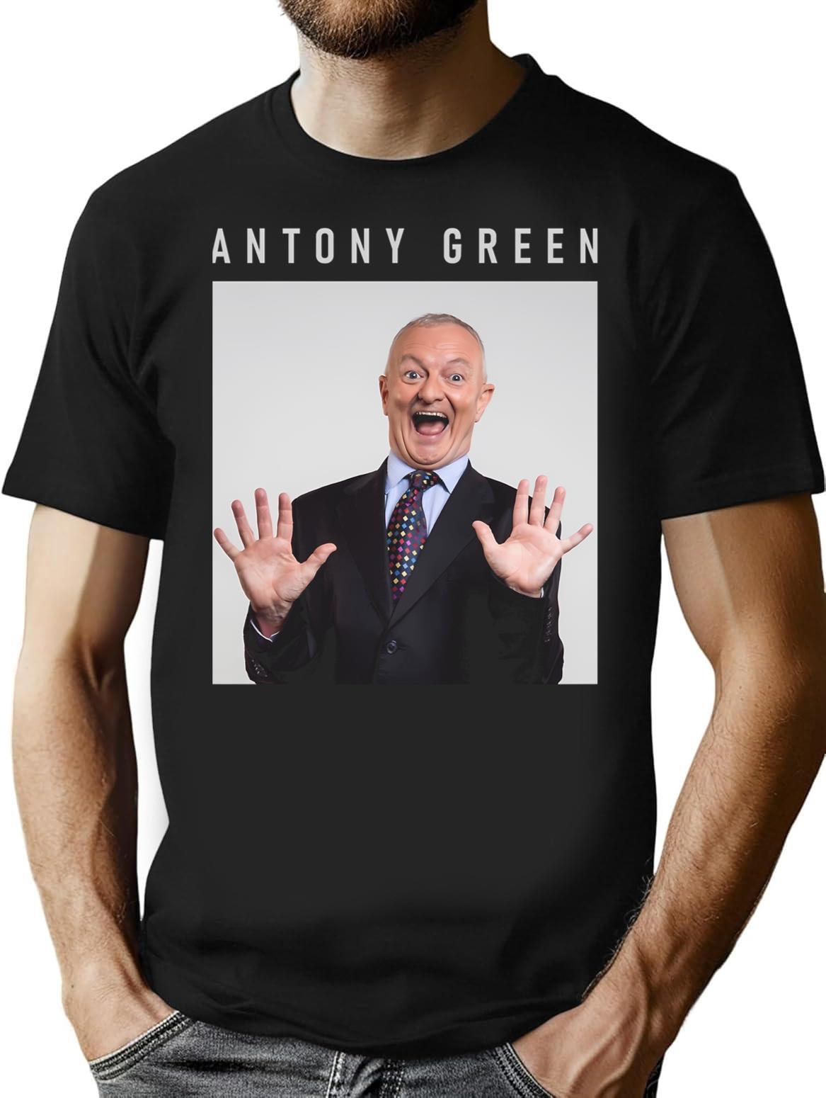 Funny Gift For Purple Antony Green Vintage Photograp T-Shirt - Black