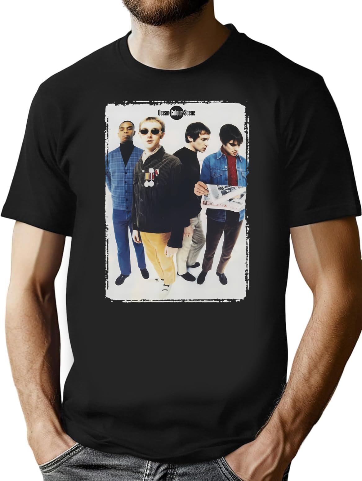 Funny Gift Ocean Colour Scene Cute Gifts T-Shirt - Black