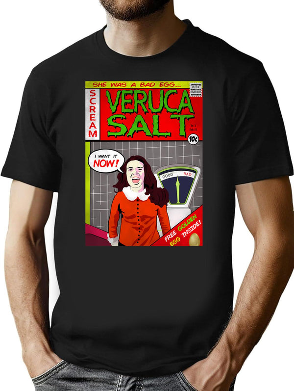Funny Gifts Veruca Music Salt Rock Idol Gift You T-Shirt - Black