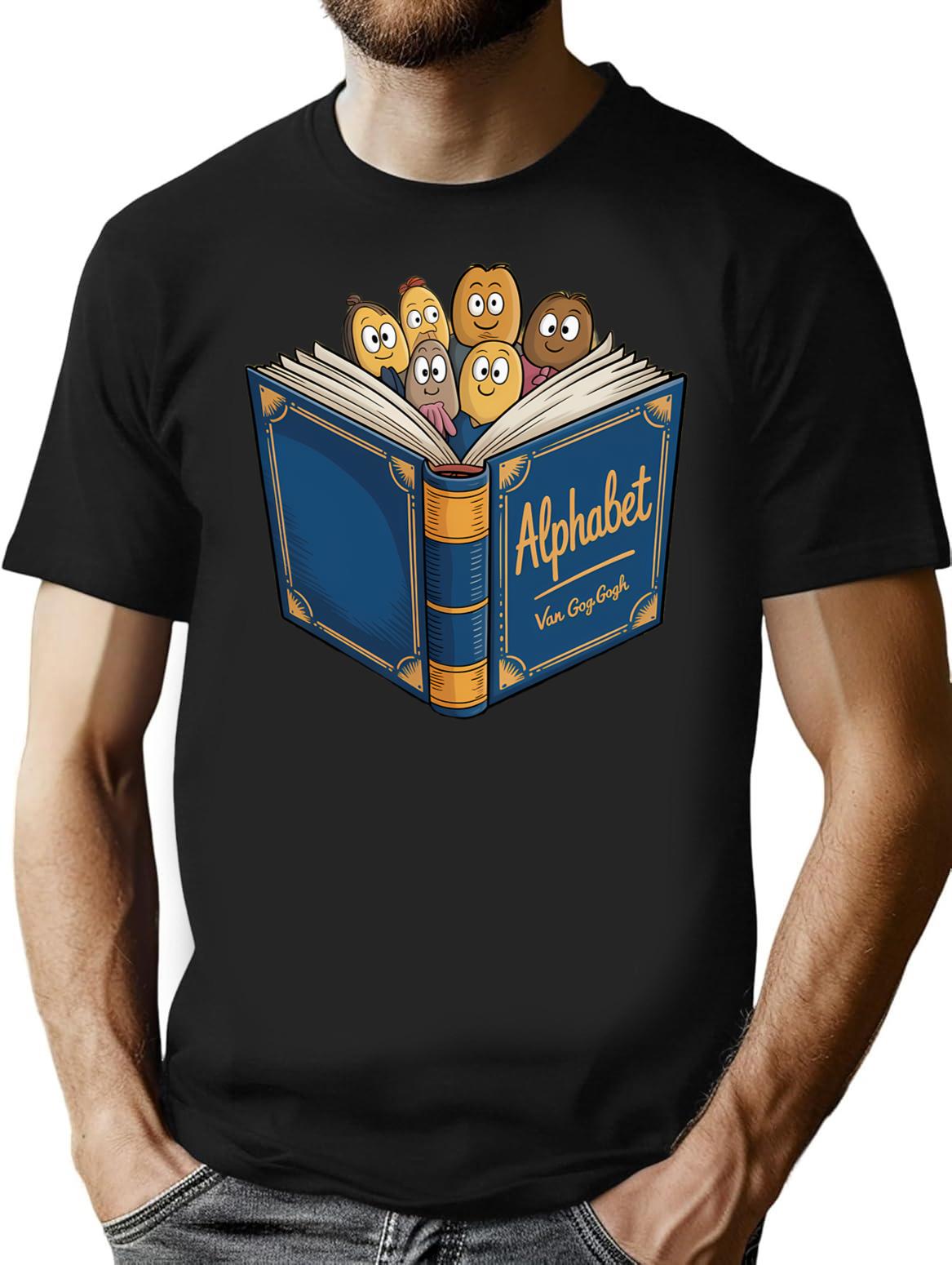 Funny Letters. T-Shirt - Sarcastic Humor Graphic Tee - Black