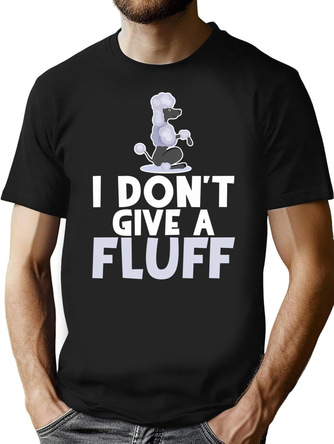 Funny Retro Vintage Poodle T-Shirt - Retro Graphic Casual Tee - Black
