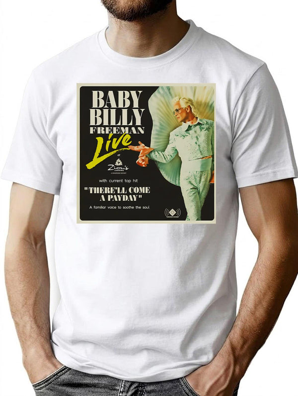 Funny Vintage Tv Series Comedy T-Shirt - Retro Graphic Casual Tee - White