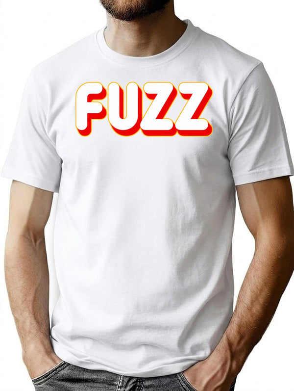 Fuzz. Electric Guitar Funny Gift For Musician T-Shirt - White