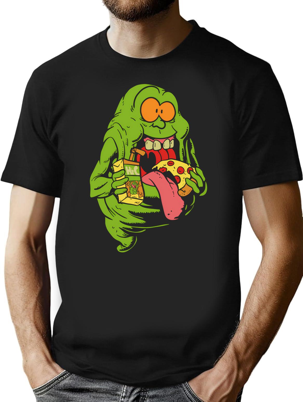 Ghostbusters T-Shirt for Men & Women, T-Shirts Graphic Tee - Black