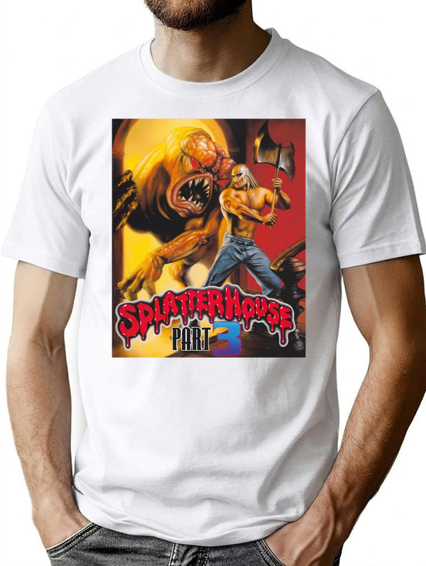 Good Simulation Passionate Video Game Music Fan Splatterhouse Gift For Birthday T-Shirt - White