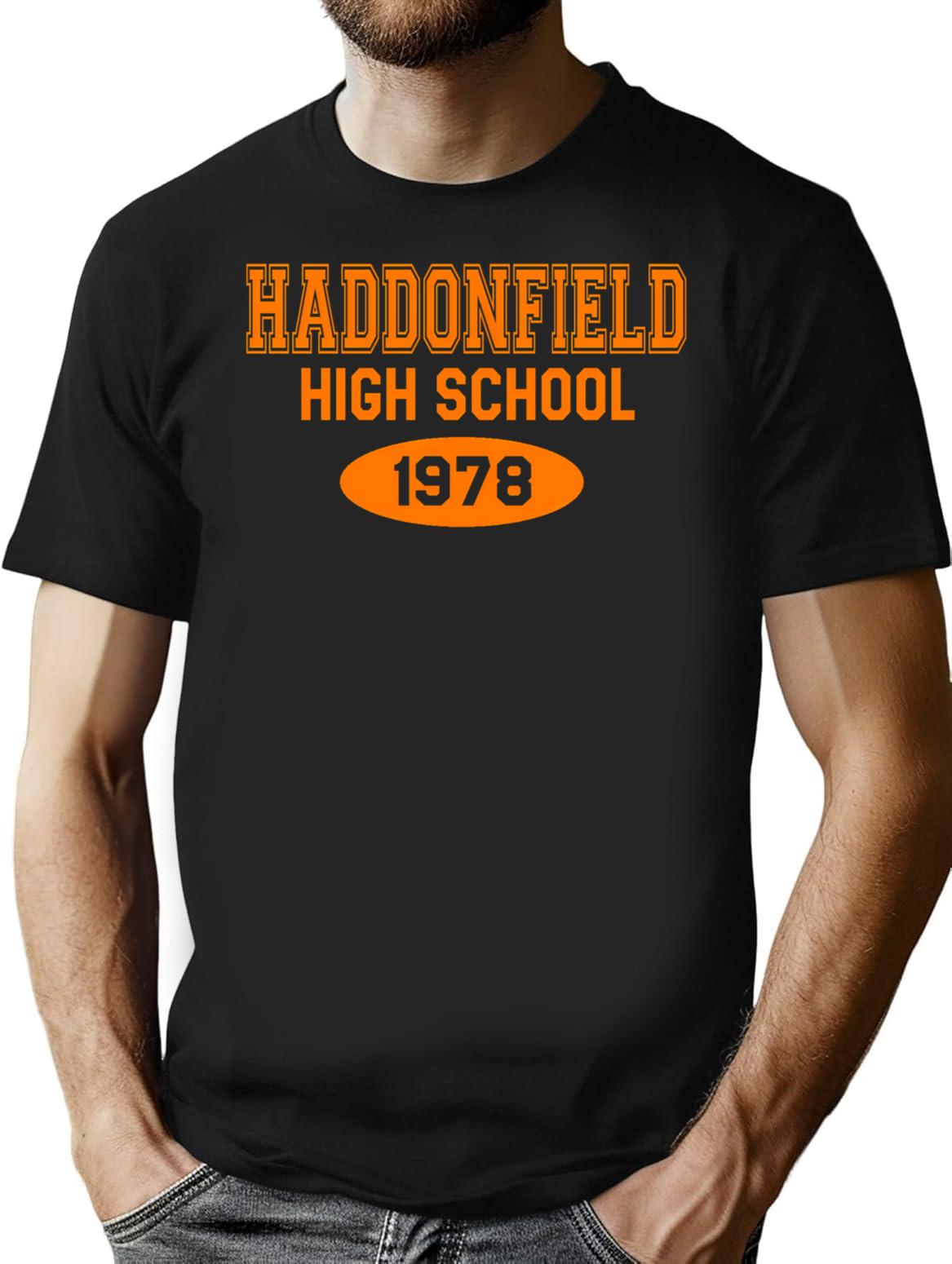 Haddonfield High School 1978 T-Shirt for Men & Women, T-Shirts Graphic Tee - Black