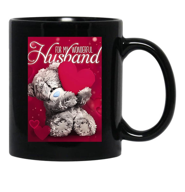 Husband Black Coffee Mug, Gift Coffee Mug - Black