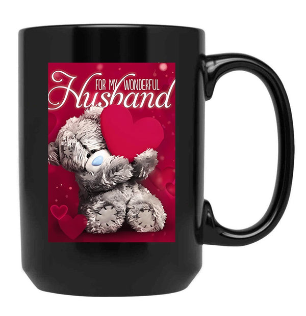 Husband Black Coffee Mug, Gift Coffee Mug - Black