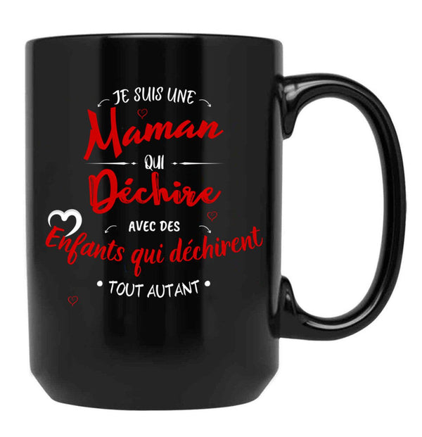 I Am A Black Coffee Mug, Gift Coffee Mug - Black