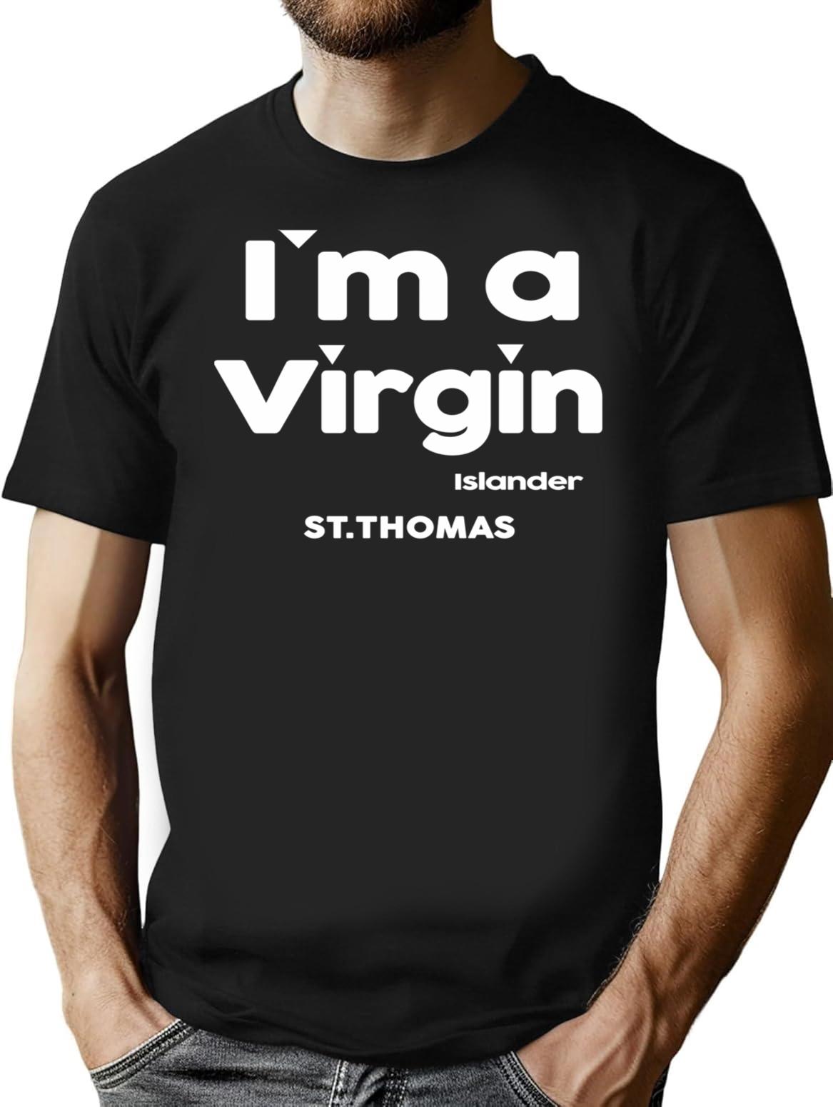 I'm A Virgin Islander St Thomas T-Shirt - Black