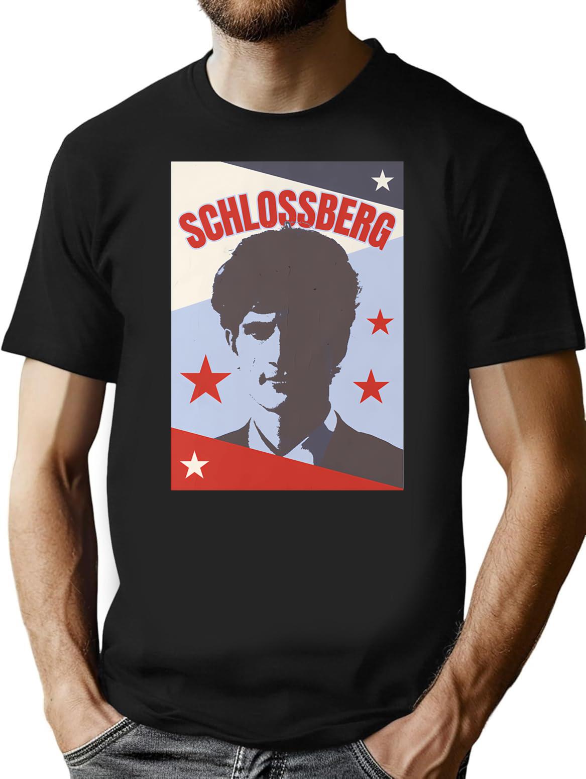 Jack Schlossberg Vintage T-Shirt - Retro Graphic Casual Tee - Black