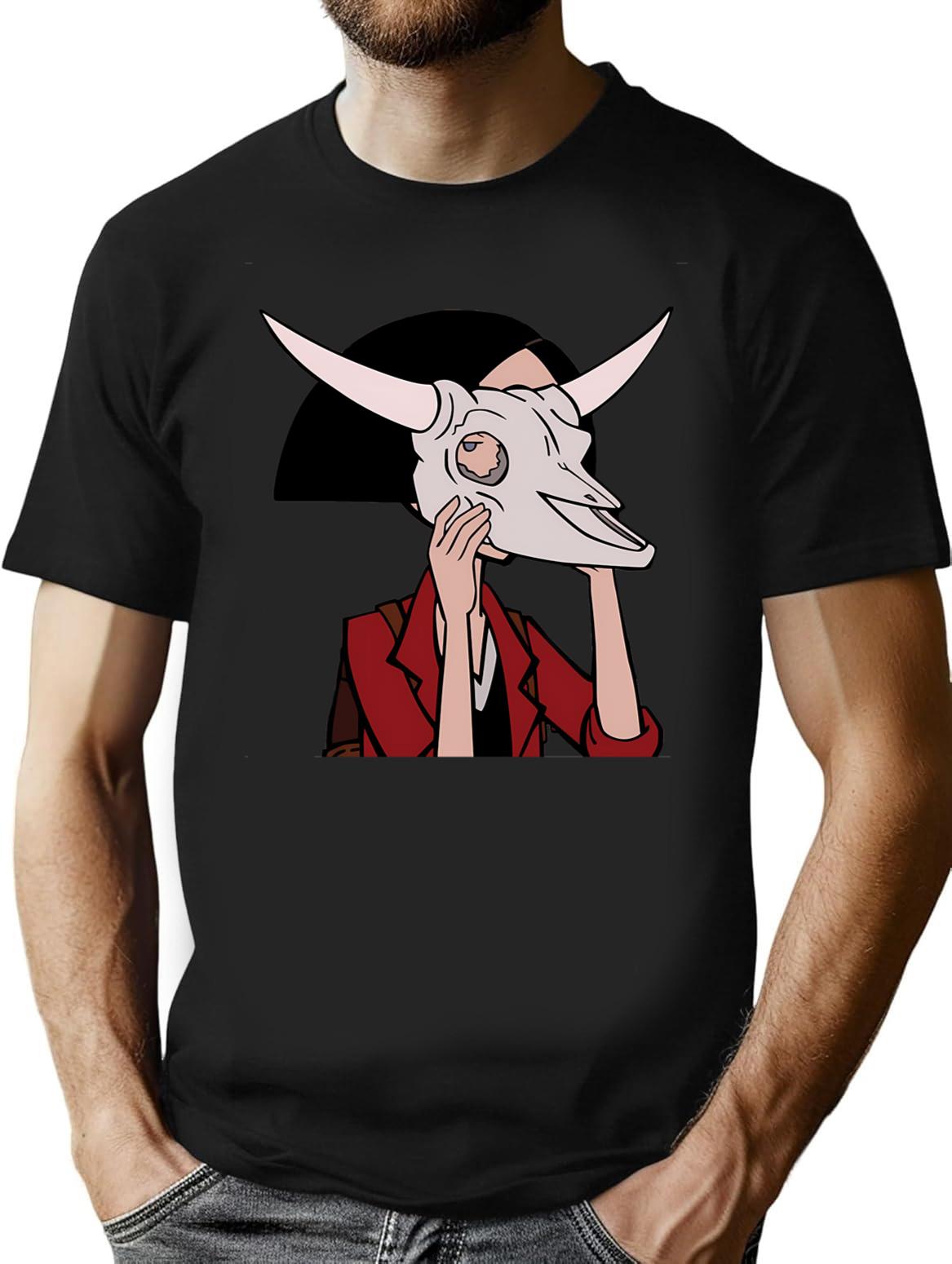 Jane Lane T-Shirt - Retro Graphic Tee for Men & Women - Black