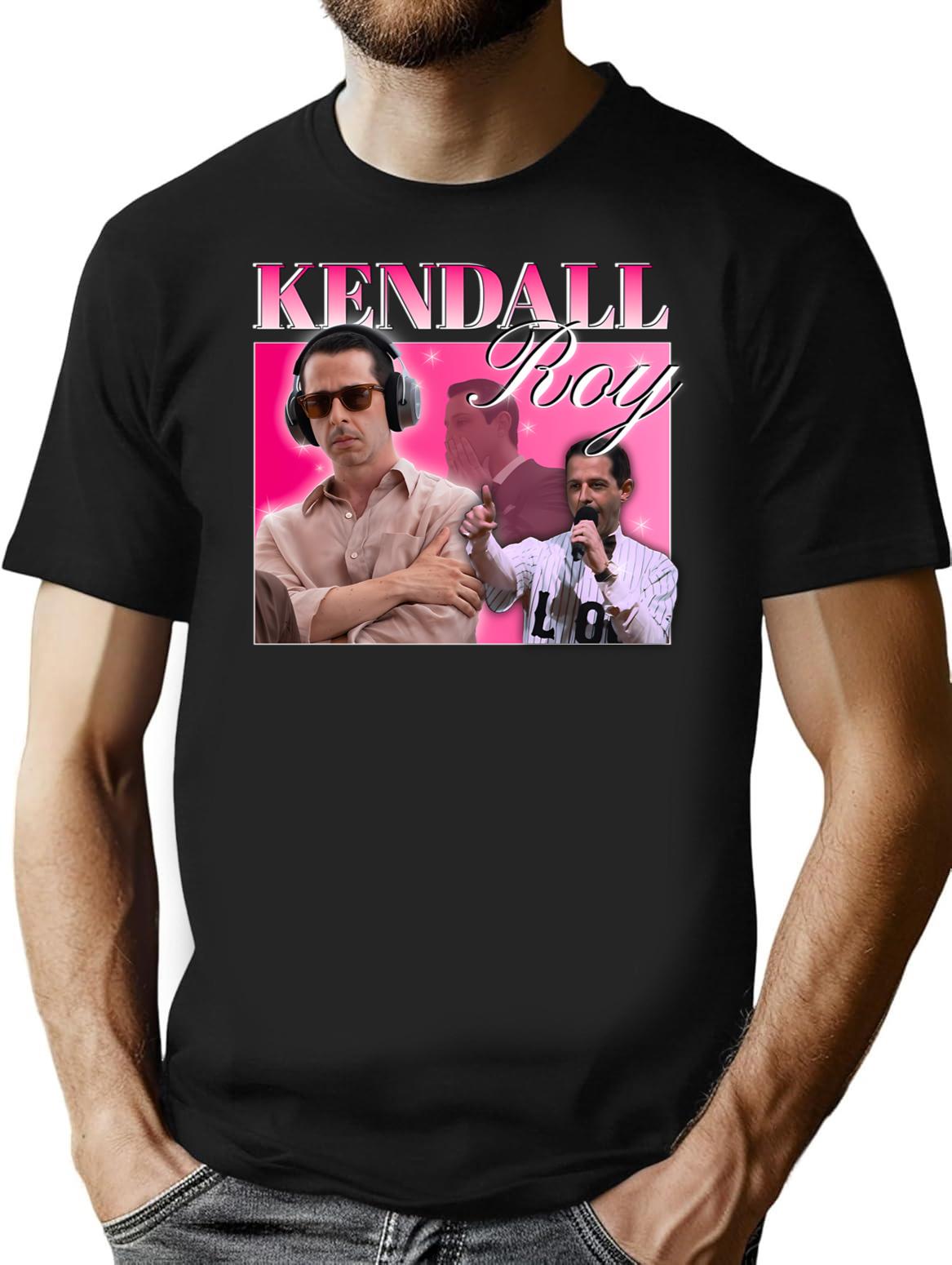 Kendall Homage T-Shirt - Retro Graphic Tee for Men & Women - Black