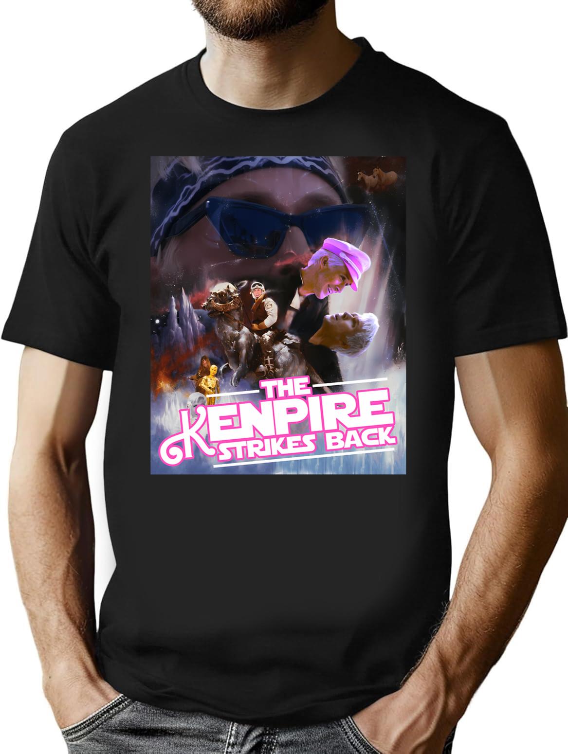Kenpire Shirt T-Shirt - Retro Graphic Tee for Men & Women - Black
