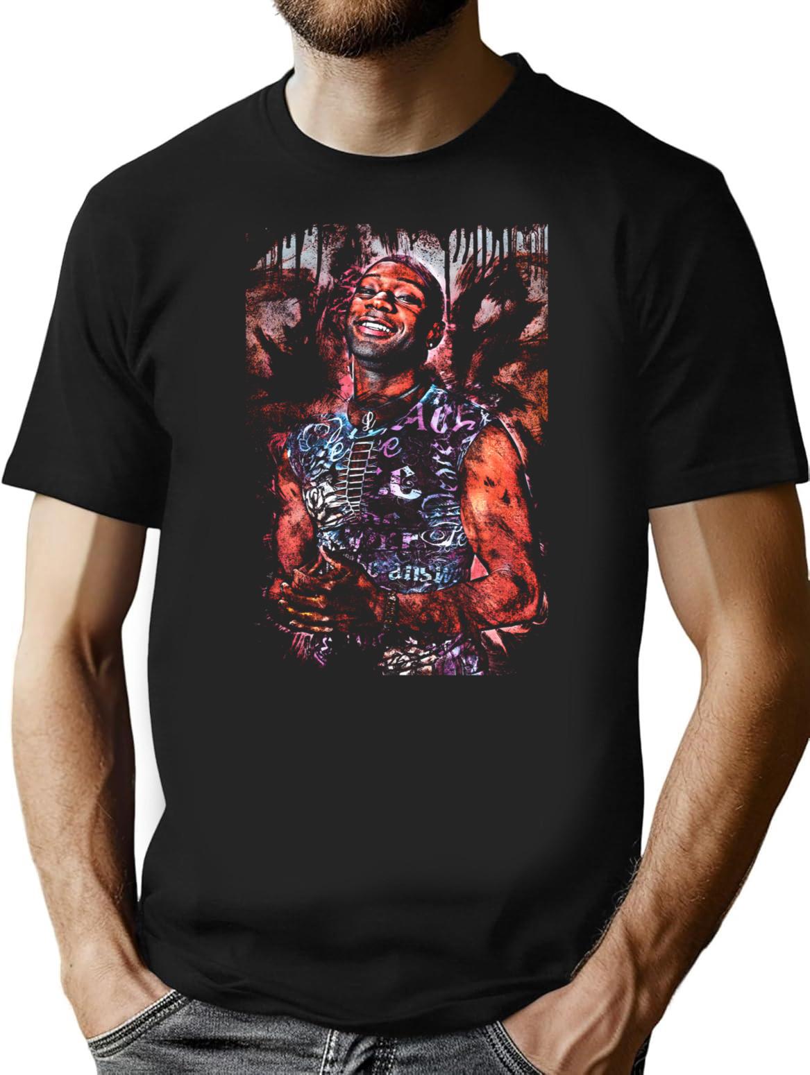 Lafayette T-Shirt for Men & Women, T-Shirts Graphic Tee - Black