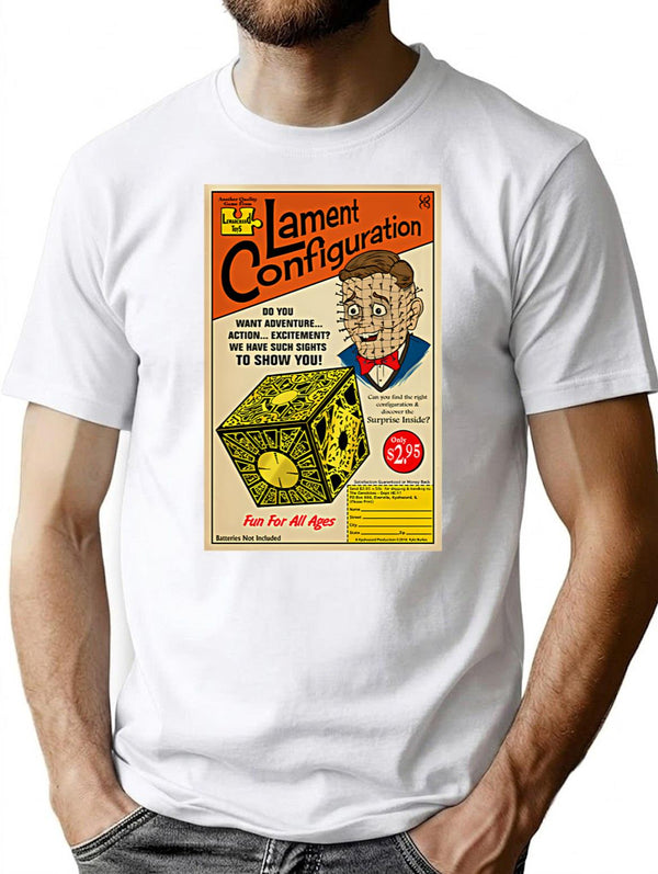 Lament Configuration T-Shirt for Men & Women, T-Shirts Graphic Tee - White