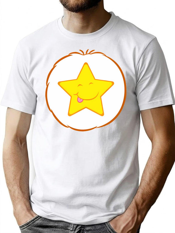 Laugh A Lot Bear Funny Halloween Bear Costume Gift T-Shirt for Men & Women, T-Shirts Graphic Tee - White