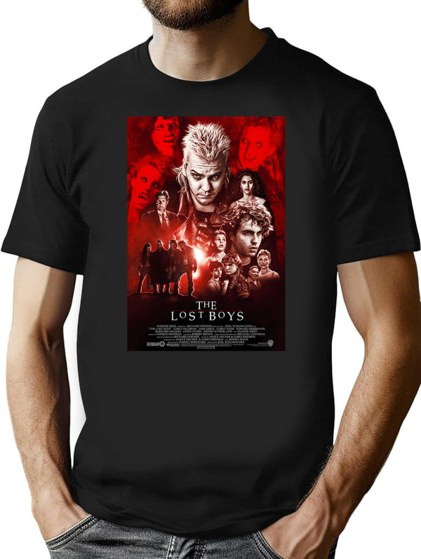 Lost Boys T-Shirt for Men & Women, T-Shirts Graphic Tee - Black