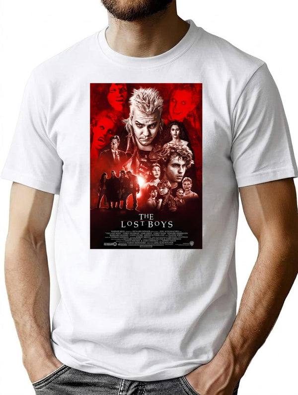 Lost Boys T-Shirt for Men & Women, T-Shirts Graphic Tee - White
