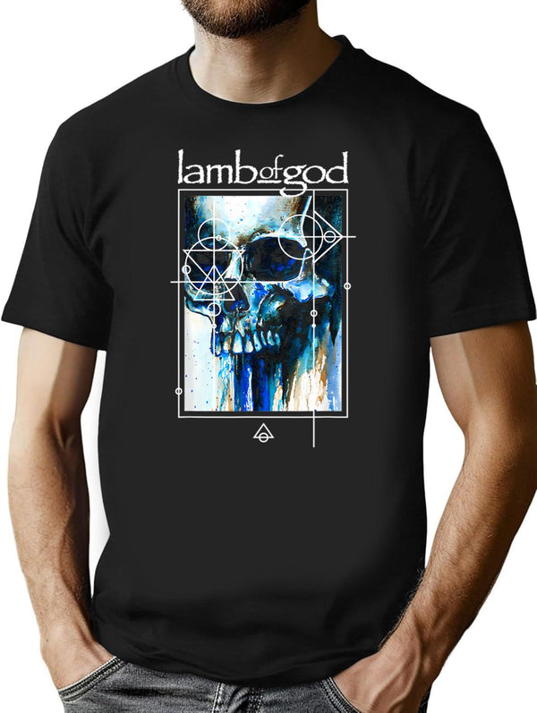 Memento Mori Skull T-Shirt for Men & Women, T-Shirts Graphic Tee - Black