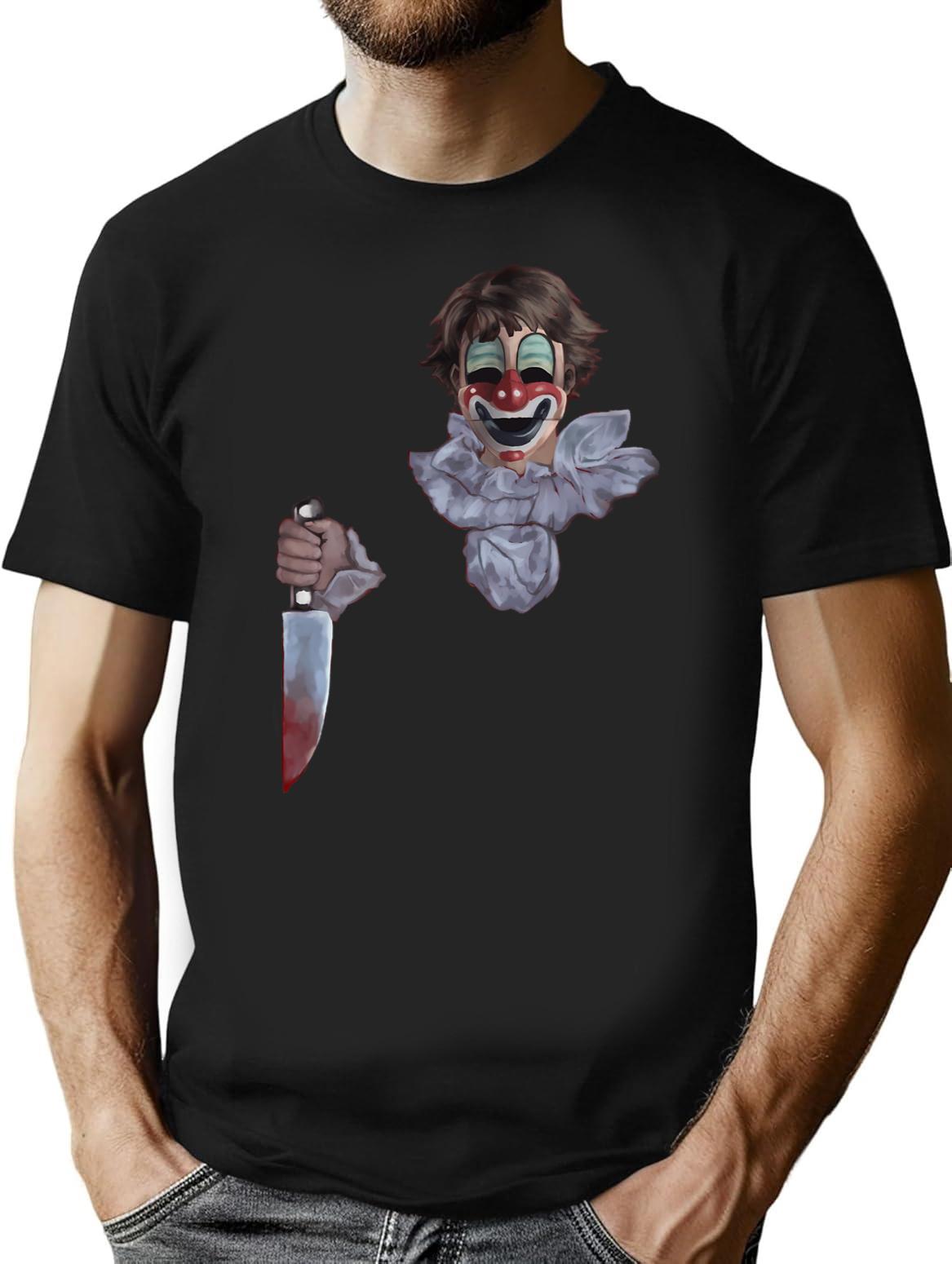 Michael Myers T-Shirt for Men & Women, T-Shirts Graphic Tee - Black