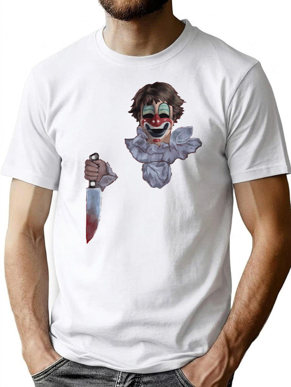 Michael Myers T-Shirt for Men & Women, T-Shirts Graphic Tee - White