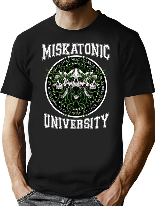 Miskatonic U - Azhmodai 2020 T-Shirt for Men & Women, T-Shirts Graphic Tee - Black