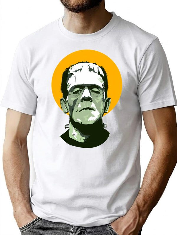 Monster T-Shirt for Men & Women, T-Shirts Graphic Tee - White