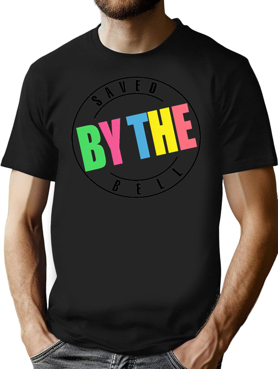 Saved By The 90S Sitcom Bootleg Graphic T-Shirt - Black