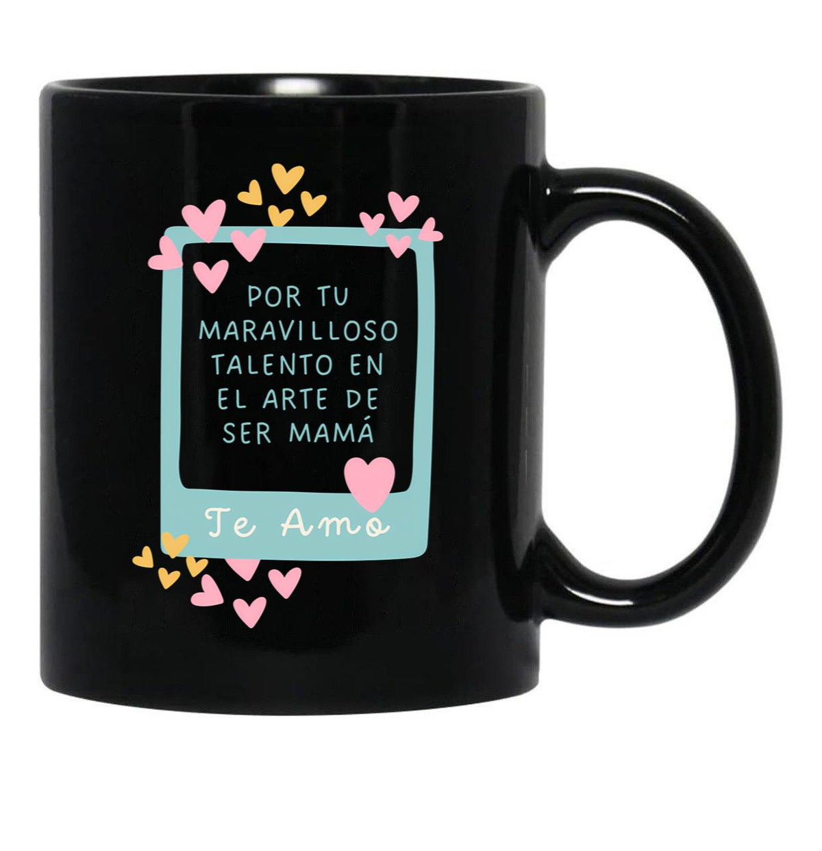The Art Of Being A Mom Black Gift Coffee Mug - Black