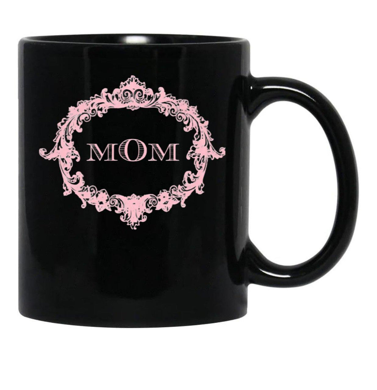 The One The Only Mom Black Gift Coffee Mug - Black