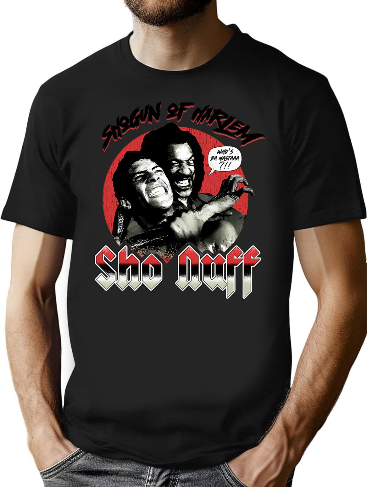 Who Is Da Mastaaa Bootleg Graphic T-Shirt - Black