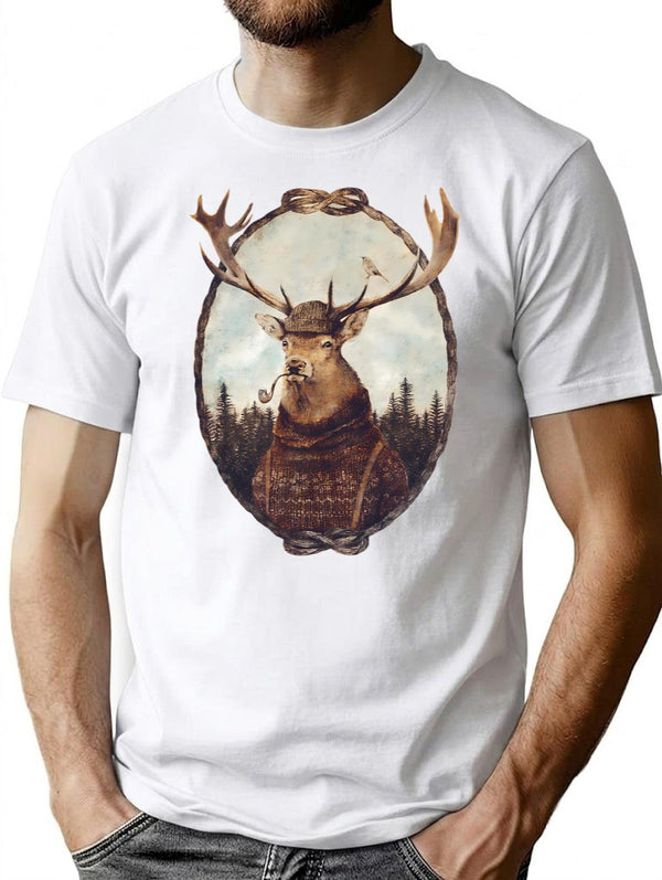 Wild Thinking Ii T-Shirt - Retro Graphic Tee for Men & Women - White
