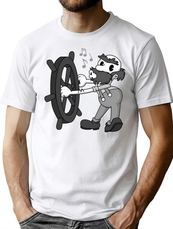 Willie Hears Ya. Willie Don't Care. T-Shirt - White