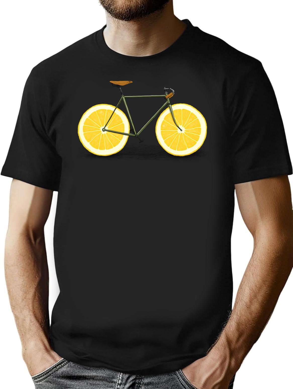 Zest T-Shirt - Retro Graphic Tee for Men & Women - Black