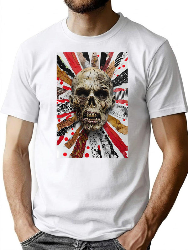 Zombie Collage - Undead Collage (1) T-Shirt - White