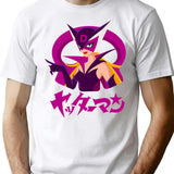 034 Dronio T-Shirt - Retro Graphic Tee for Men & Women - White