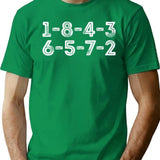 1-8-4-3-6-5-7-2 Firing Order Small Funny Vintage T-Shirt - Green