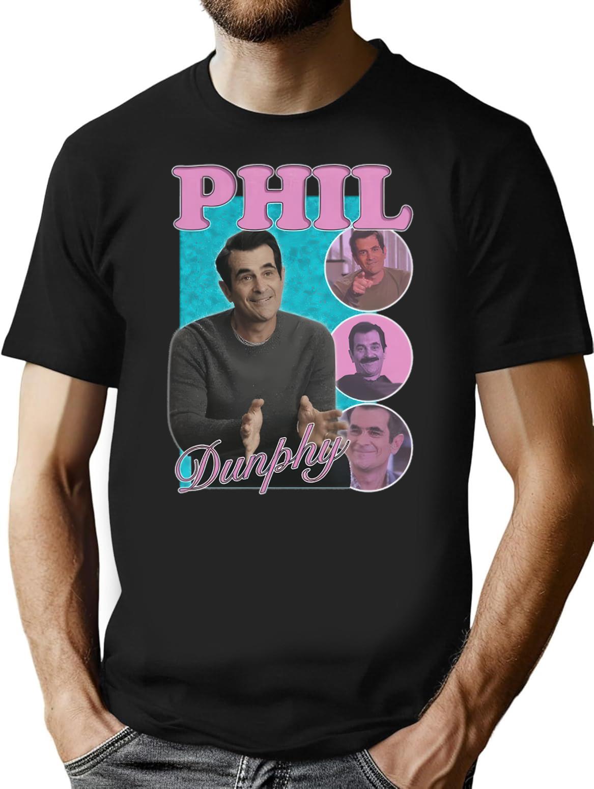 10mb Vintage Phil Dunphy Homage Bootleg Phil Dunphy - Sweatshirt Phil Dunphy Modern Family - Black