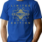 1955 Limited Edition 70th Birthday (1) T-Shirt - Blue