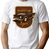 1966 Sunbeam Tiger Classic T Shirt - Retro Graphic Tee for Men & Women - White